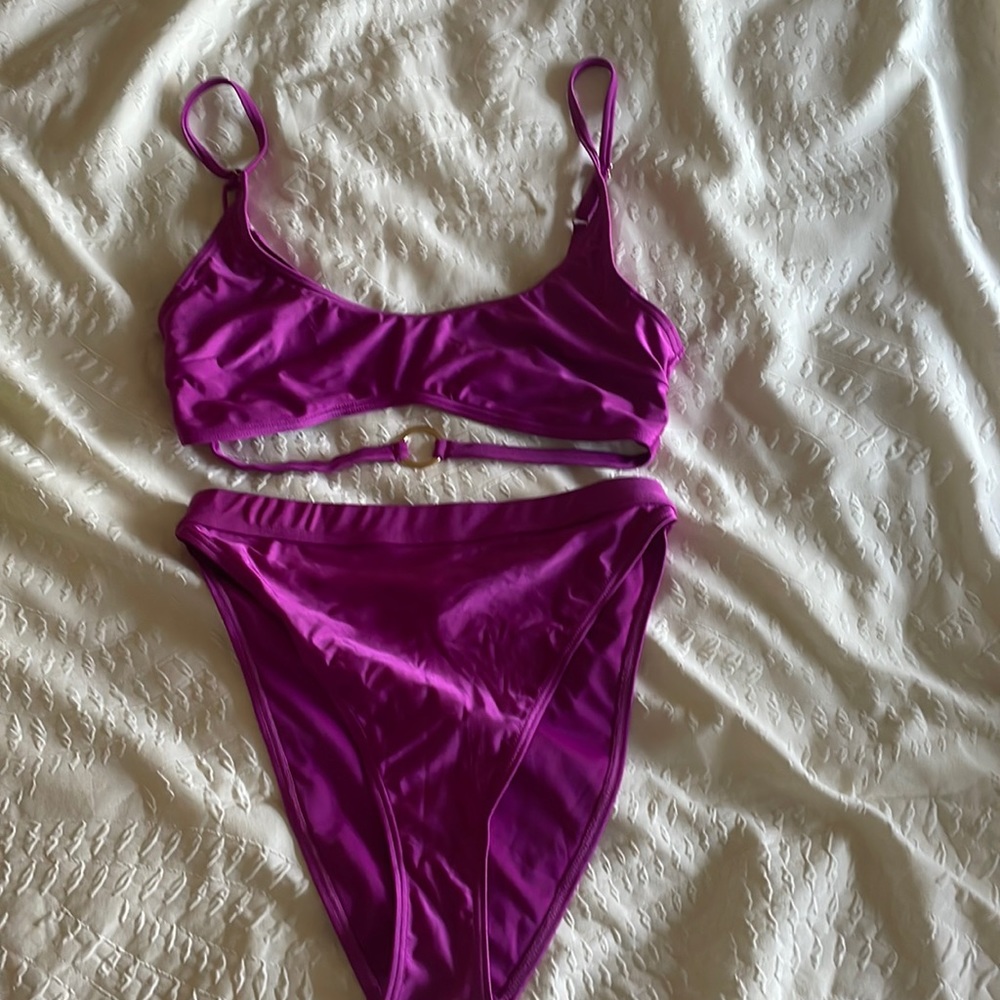 NASTYGAL 80s Style Swimsuit